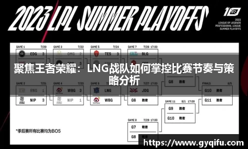 聚焦王者荣耀：LNG战队如何掌控比赛节奏与策略分析